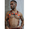 Breedwell Harnais Futura Orange Neon